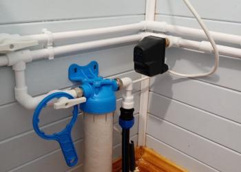 Разводка труб и подключение фильтра для воды